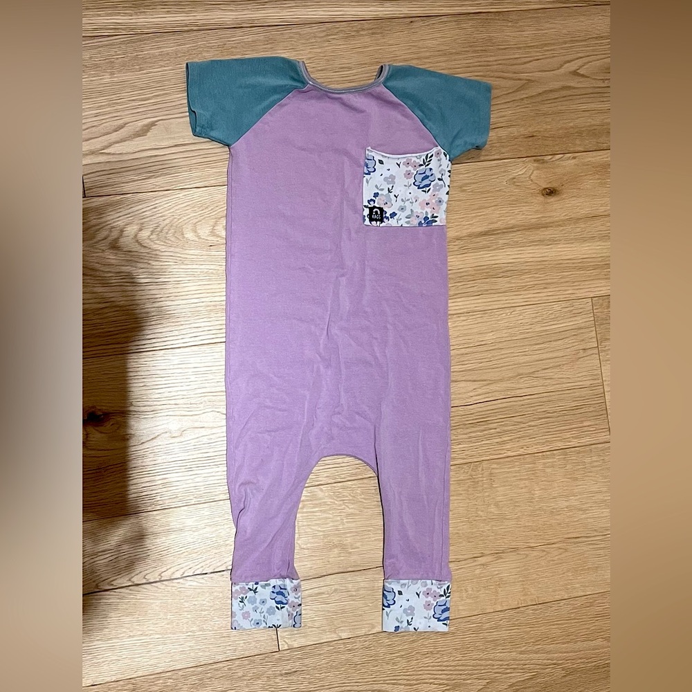 Rags 2T purple super soft romper